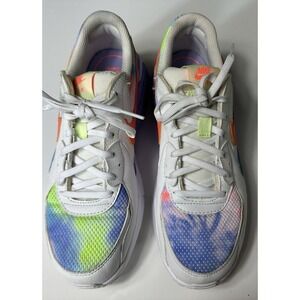 Nike Air Max Excee DV9617-100 Women's 8.5 Tie Dye White Multicolor Sneakers
